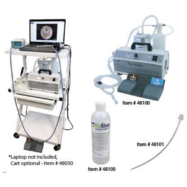 MDS-VET Auri-Kleen™ Irrigation / Aspiration Machine with Video Otoscope System
