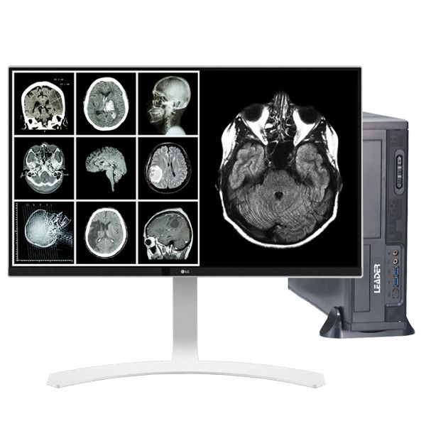 Medical ARO SLIM S19 SSD Workstation & LG 27" 8MP Medical Monitor
