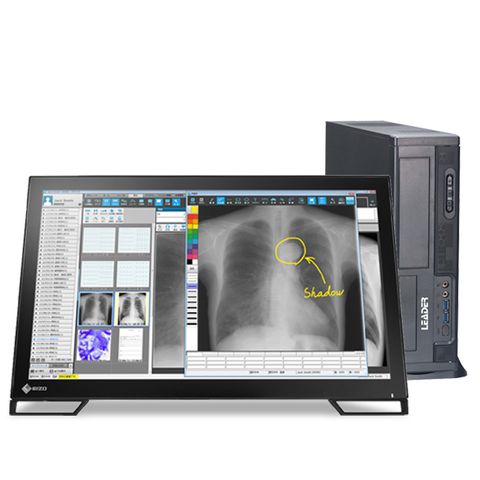 Medical ARO SLIM S19 SSD Workstation & Eizo MS236WT 23" 2MP Multi-Touch Monitor