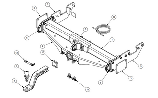 TOYOTA HILUX GUN  XBAR