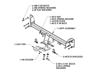 TOWBAR & WIRING KIT HONDA ACCORD SEDAN