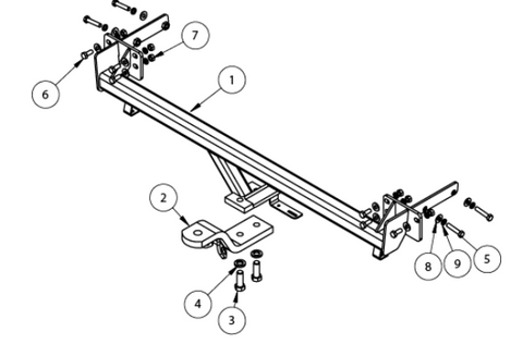 TOWBAR & WIRING KIT  HYUNDAI i20 HATCH 6/12-ON