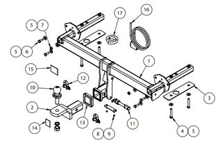 TOWBAR & WIRING KIT SUBARU FORESTER S4 12/12-ON