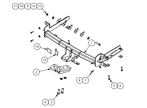 TOWBAR & WIRING KIT HONDA ACCORD 9TH GEN 6/13-ON