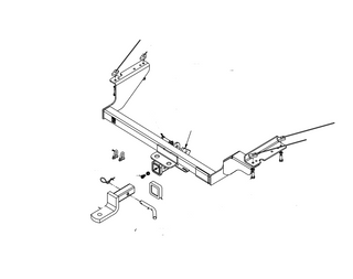 H/R TOWBAR & WIRING KIT HONDA CRV 4X4