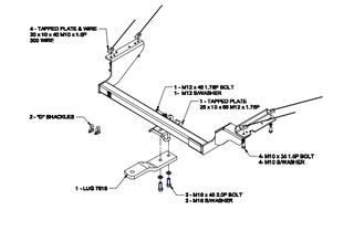 H/R TOWBAR & WIRING KIT HONDA CRV 4X4