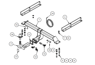 TOWBAR & WIRING KIT AUDI A4 ALLROAD WAGON 8/12-ON