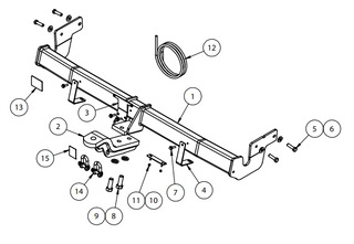 TOWBAR & WIRING KIT KIA CERATO 14-ON SEDAN