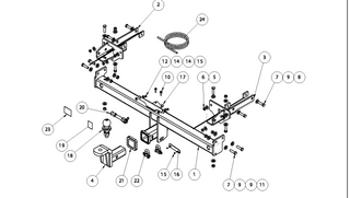 TOWBAR & WIRING KIT HOL ASTRA BK 09/16-11/20