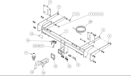 TOWBAR & WIRING KIT AUDI Q5  FEB-17 - ON REQ-4828