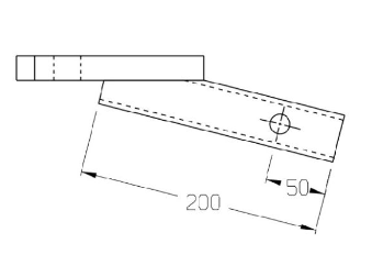 HAYMAN REESE TOWBALL MOUNT 40X40 1600KG