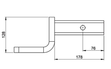 HAYMAN REESE TOWBALL MOUNT 50X50 3000KG