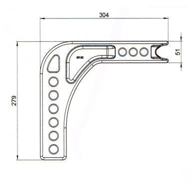 ADJ B/MOUNT SHANK ONLY