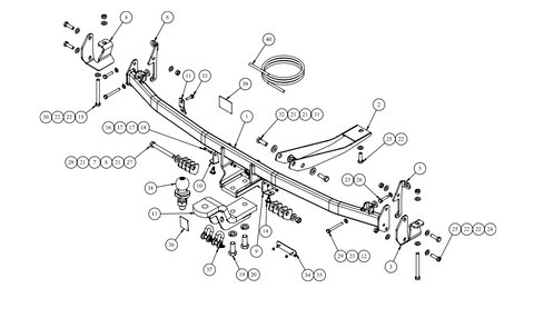 TOWBAR & WIRING KIT HONDA ODYSSEY SEPT 17-ON