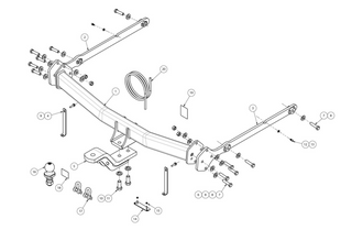 TOWBAR & WIRING KIT MAZDA 3 BP HATCH 3 / 19 -ON