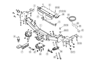 TOWBAR & WIRING KIT NAVARA D23 X-BAR UTE 12/20-ON