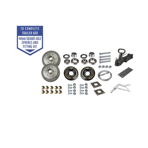 Trailer Kit - Comm Mechanical Brakes LM