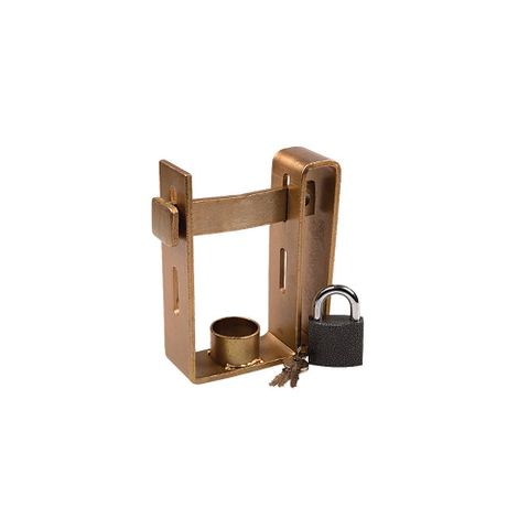 Coupling Lock Anti Theft with Padlock