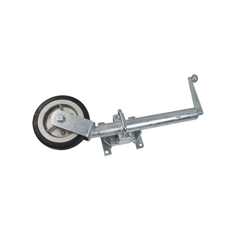 Jockey Wheel 10in 2T Solid w/Swivel