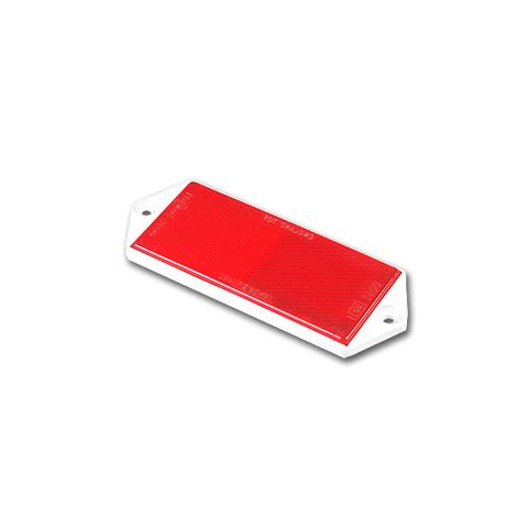 Reflector Red Screw On 100x45mm