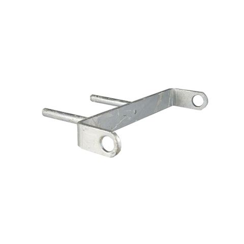 Bracket Stem Roller GAL 12in suit 25mm