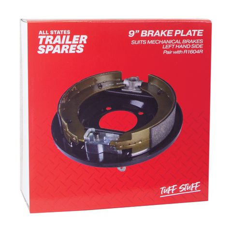 Backing Plate Mechanical 9inch Left Hand