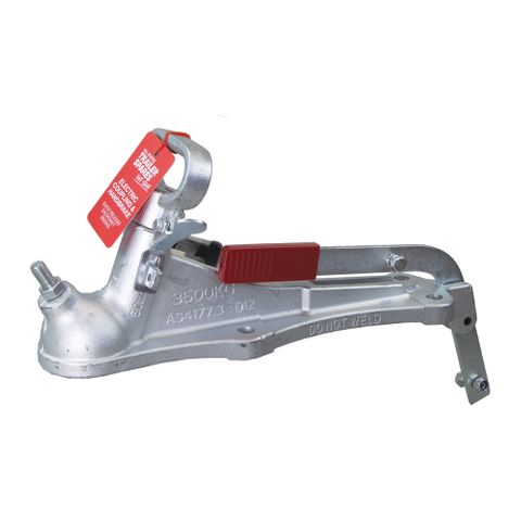 Electric Coupling 50mm 4 Hole 3.5TN Dacromet