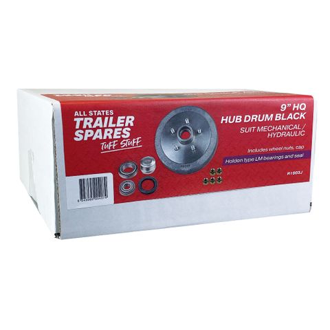 HQ 9inch Hub Drum LM Bearings Seal & Cap