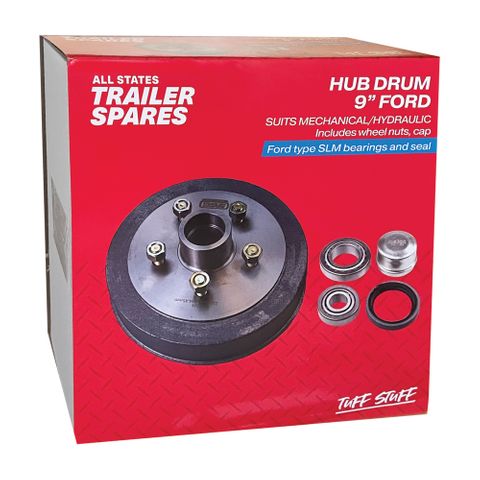 FORD Hub Drum 9in Brg Seal Cap SLM