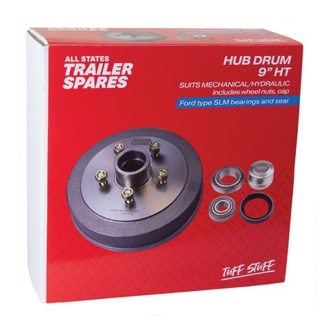 HT Hub Drum 9in Brg Seal Cap SLM