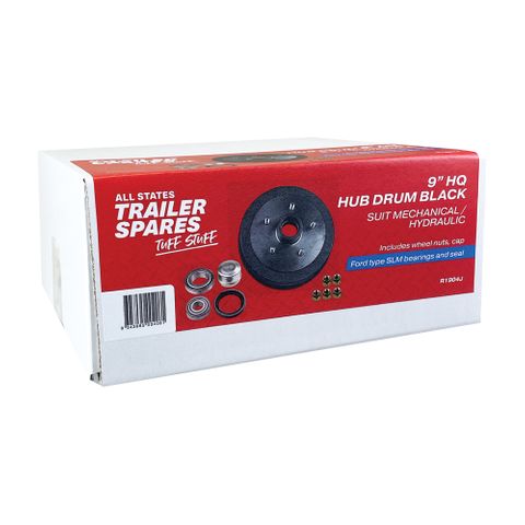 HQ 9inch Hub Drum SLM Bearings Seal & Cap