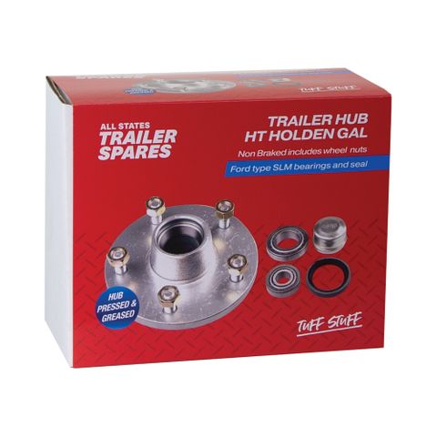 HT Lazy Galvanised Hub SLM Bearings Seal & Cap