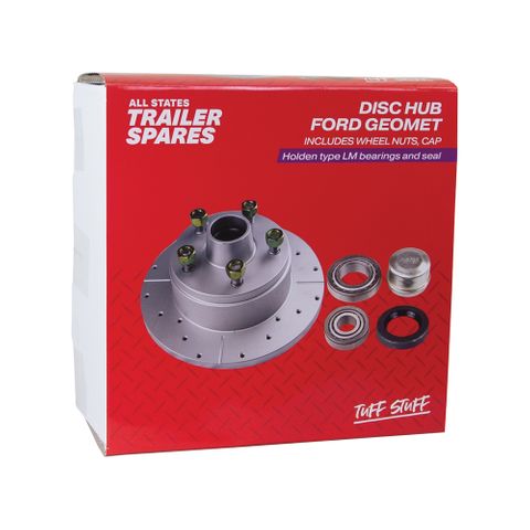 Ford Hub Disc Geomet LM Bearings Seal & Cap