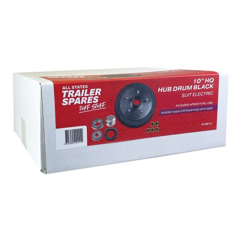 HQ 10inch Hub Drum LM Bearings Seal & Cap