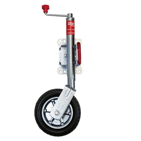 10inch Jockey Wheel Swivel U Bolt Clamp 350kg