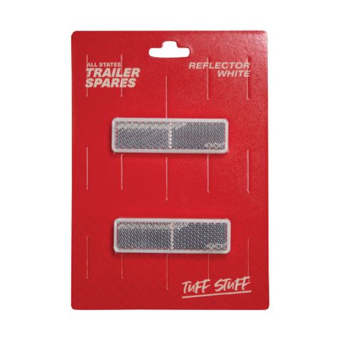 White Reflectors (2 per pack)