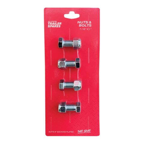 Nylon Insert Nuts & Bolts 7/16