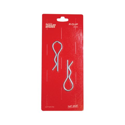 R Clips 3mm pin Size x 2