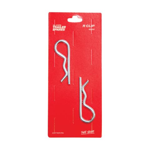 R Clips 4mm Pin Size x 2