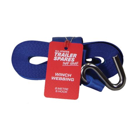 Webbing 8 metres with S Hook