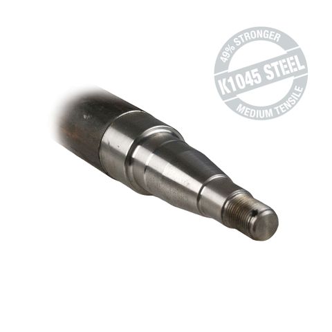 Stub Axle 45mm Round 10in PARA