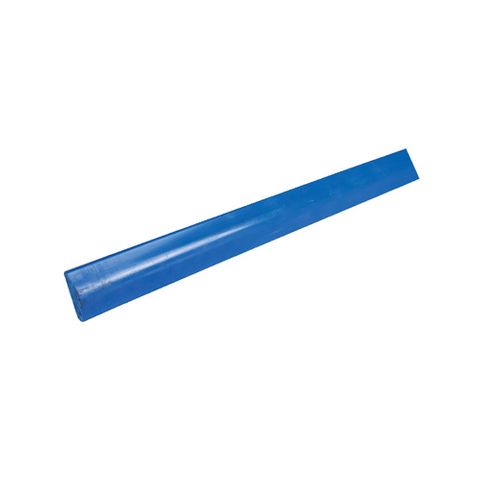 Teflon Strip Blue Grooved 50mmx12mmx1.5m