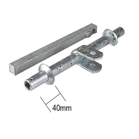 Wobble Bracket Double GAL 40mm Shank