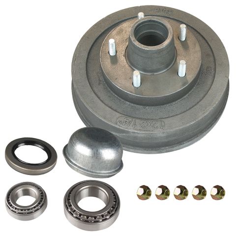 Hub Drum 12in - LC5(5x150) 2T Bearings