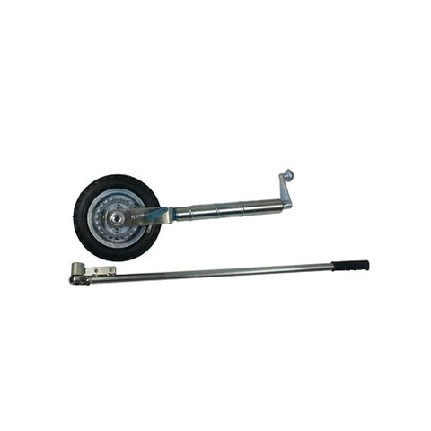 Jockey Wheel 10in Ratchet Drive Solid