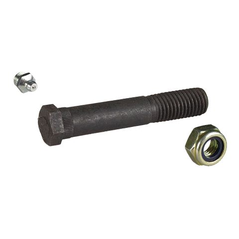 Bolt Greaseable M16x4in with nut suit 2-