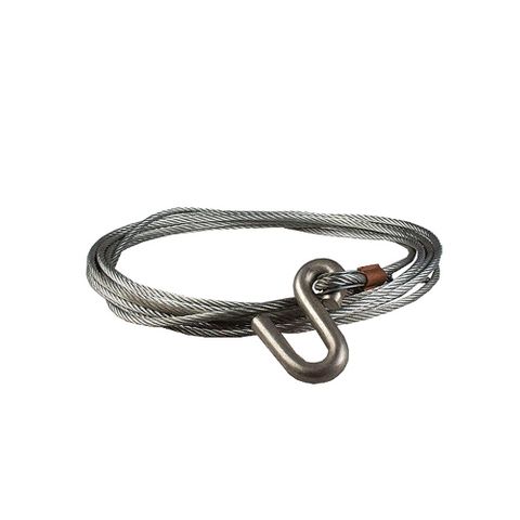 Winch Cable with S Hook 8m