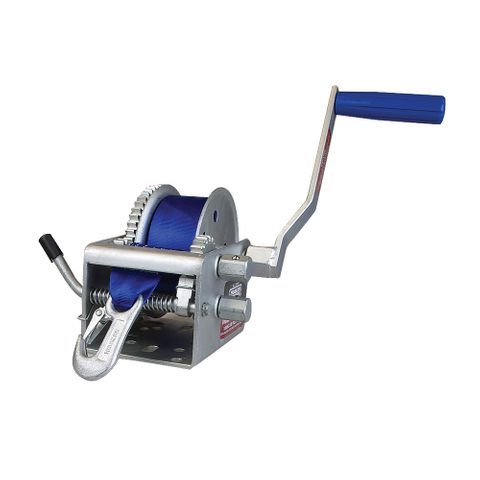 Winch 10:1/5:1/1:1 Strap Snap hk 1000Kg