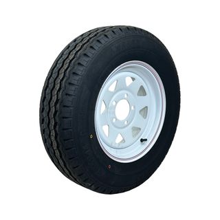 Rim & Tyre 14x5.5 FORD White O/S
