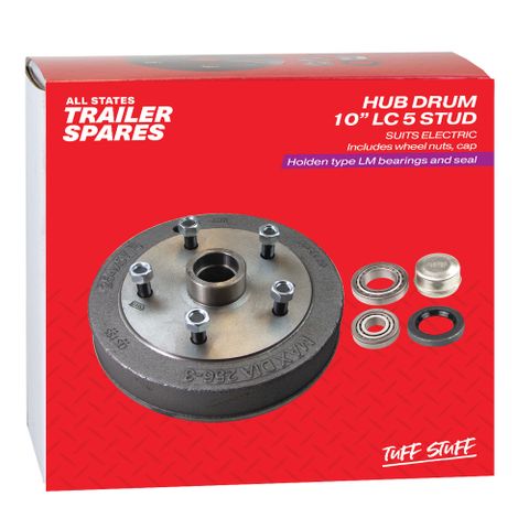 Landcruiser 5 Stud 10inch Hub Drum LM Bearings Seal & Cap